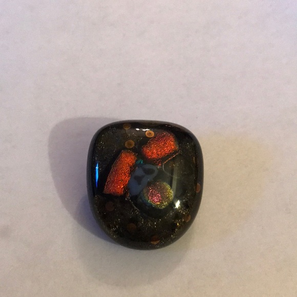 Vintage glass brooch - Picture 4 of 4